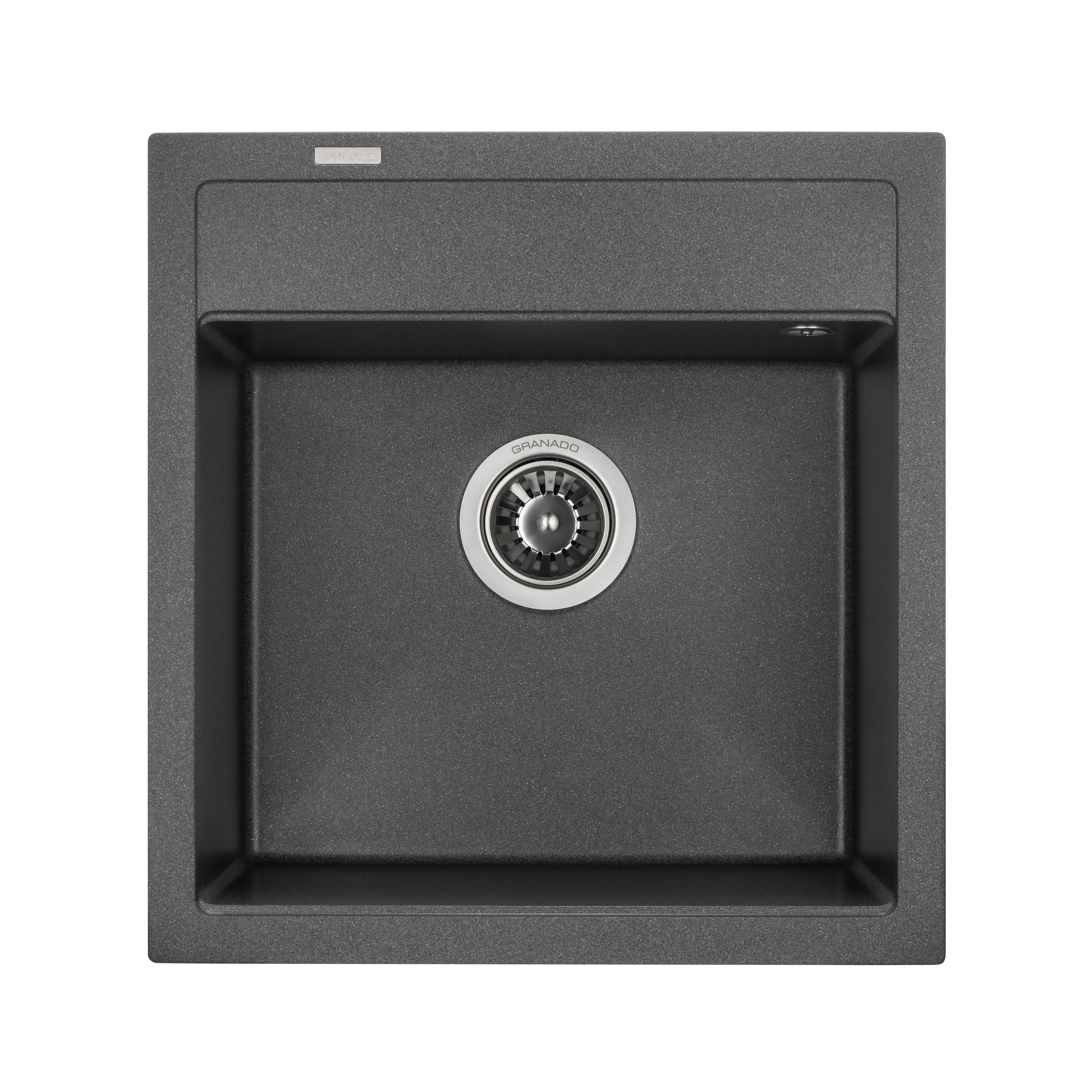 Кухонная мойка GRANADO MERIDA black shine (0301) фото