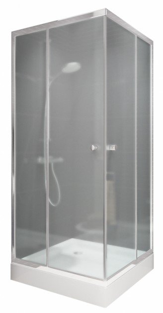 Душевая кабина Koller Pool NC-80 800х800х1850 хром Grape (NC80 chrome,grape) фото