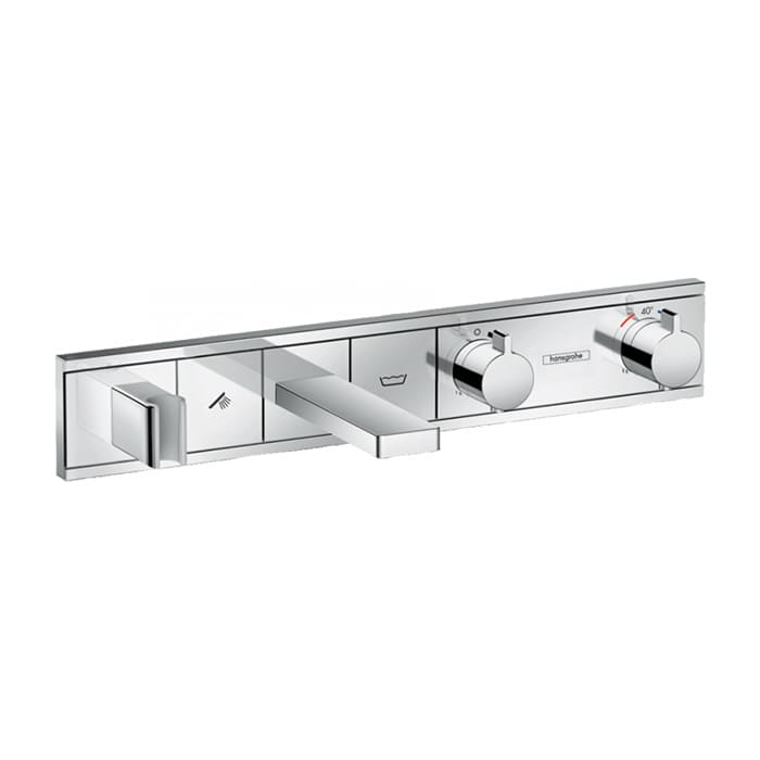 Смеситель для ванны скрытого монтажа Hansgrohe RainSelect термостатический (15359000) фото