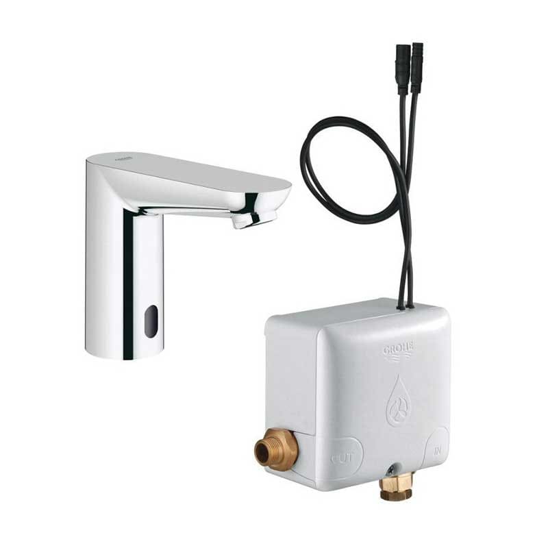Смеситель для умывальника Grohe Euroeco Cosmopolitan E безконтактный, 6V  (36384000) фото