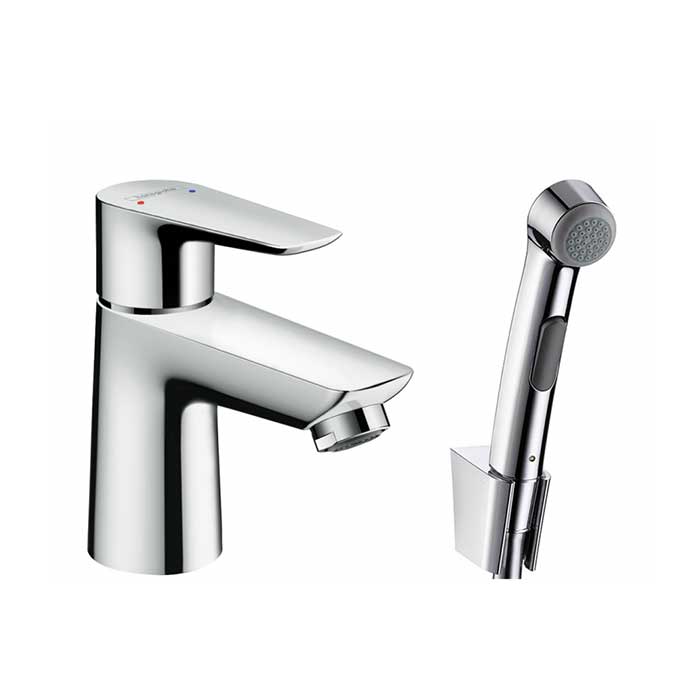 Смеситель для биде Hansgrohe Talis E с гигиеническим душем (71729000) фото
