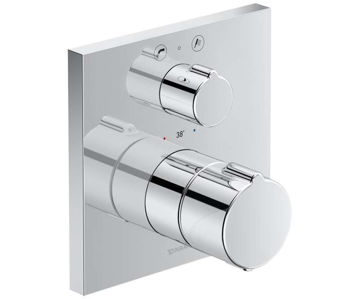 Наружная часть смесителя для душа Duravit C.1 термостатический (C15200013010) фото