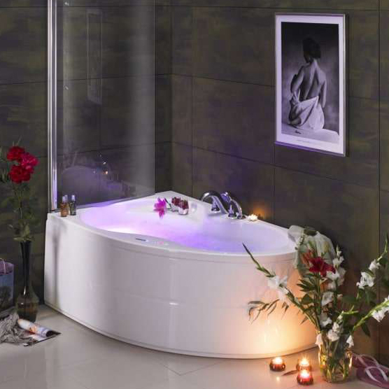 Ванна акриловая Pool Spa Mistral 170x105 асимметричная левая + ножки (PWA3X10ZN000000) фото