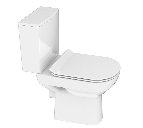 Унитаз-компакт Cersanit City Clean On 011 Duroplast Soft Close Slim (CCKZ1013901894) фото