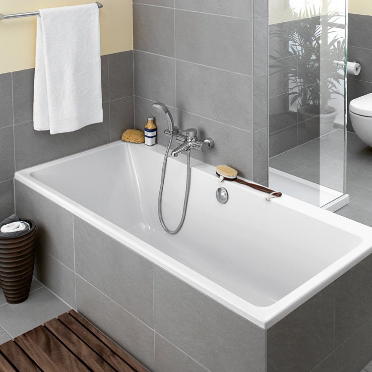 Ванна акриловая Villeroy&Boch Subway 170х75 прямоугольная (UBA170SUB2V-01)