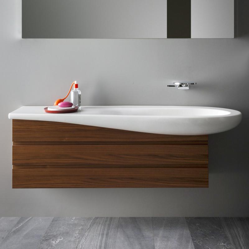 Умывальник Laufen Alessi One 120 см с переливом (H8149744001091) фото