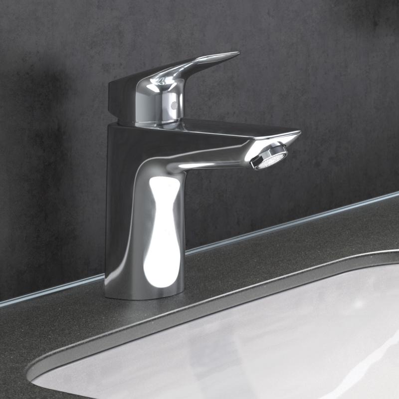 Смеситель для умывальника Hansgrohe Logis 100 c Push-Open (71107000) фото