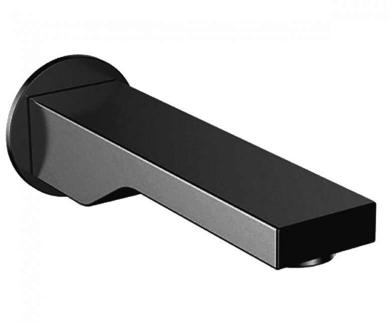 Излив для ванны 16 см GRB HYDRO BLACK (05025041) фото