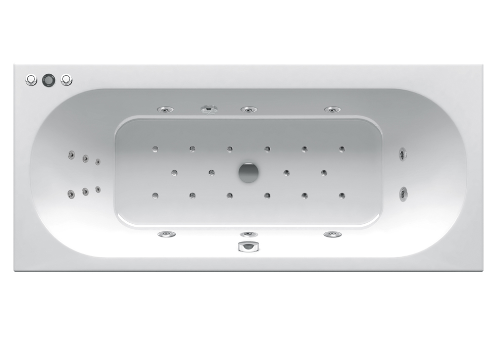 Гидромассажная ванна Ravak City Slim 180x80  Power Pro белый (GMSR1696) фото