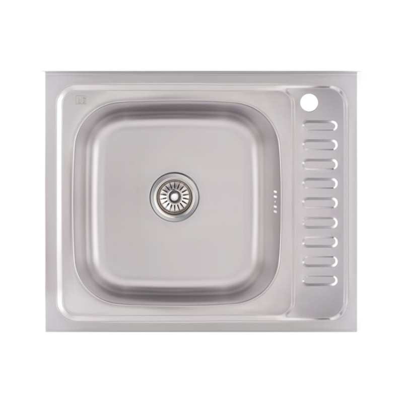 Кухонная мойка Lidz 6050-L Decor 0,6 мм (LIDZ6050L06DEC) фото