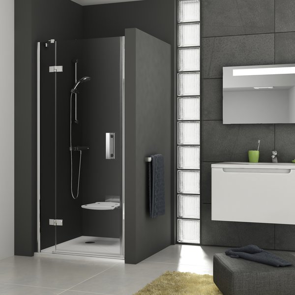 Душевые двери Ravak SmartLine 120 см SMSD2-120 A-L хром+transparent фото