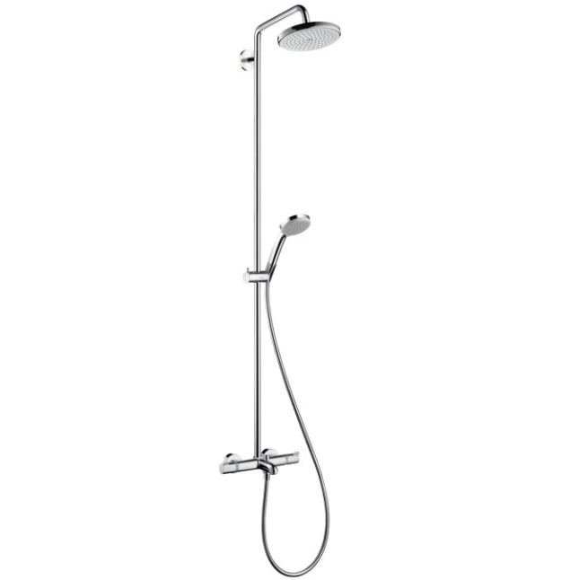 Душевая система Hansgrohe Croma 220 Showerpipe (27223000) фото