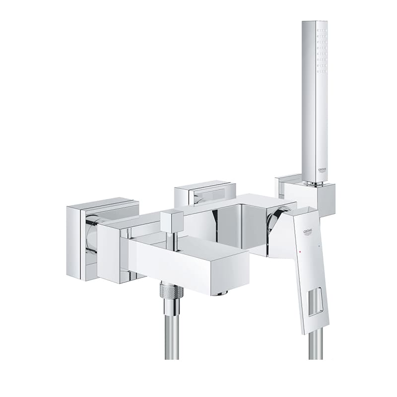 Смеситель для ванны Grohe Eurocube с ручным душем (23141000) фото
