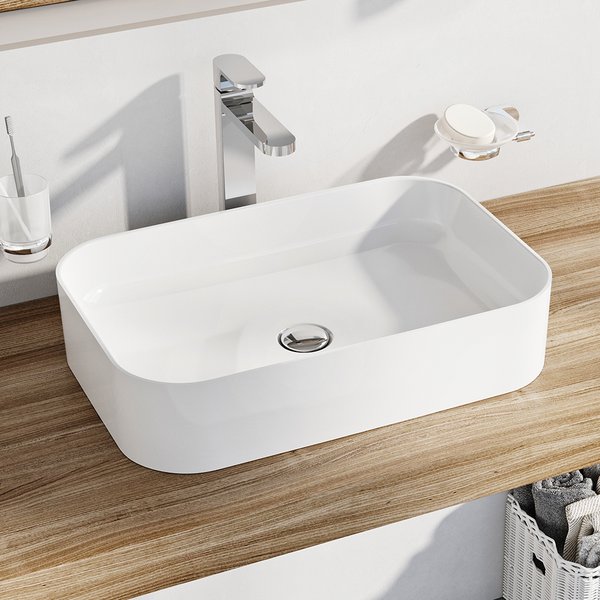 Умывальник Ravak Ceramic 550 R Slim White фото