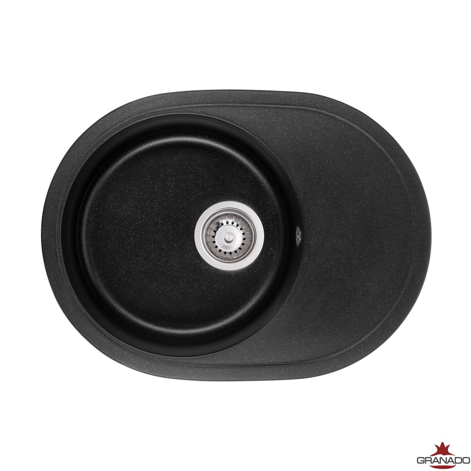 Кухонная мойка GRANADO SEVILLA black shine (1501) фото