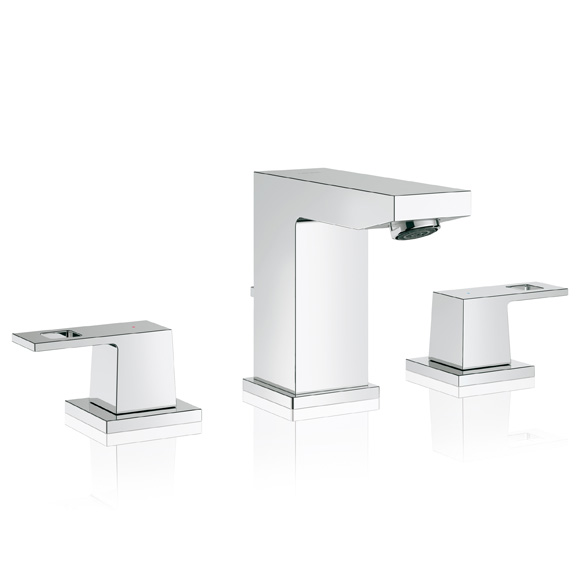 Смеситель для умывальника Grohe Eurocube на 3 отверстия (20351000) фото
