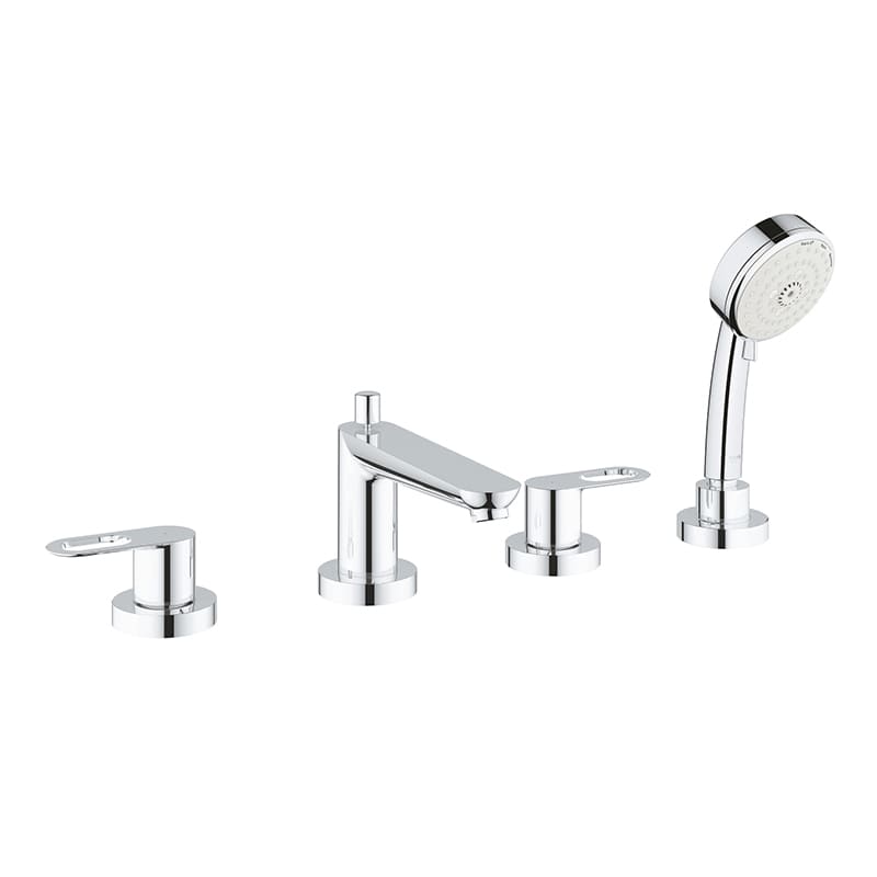 Смеситель для ванны Grohe BauLoop на 4 отверстия (2511900A) фото
