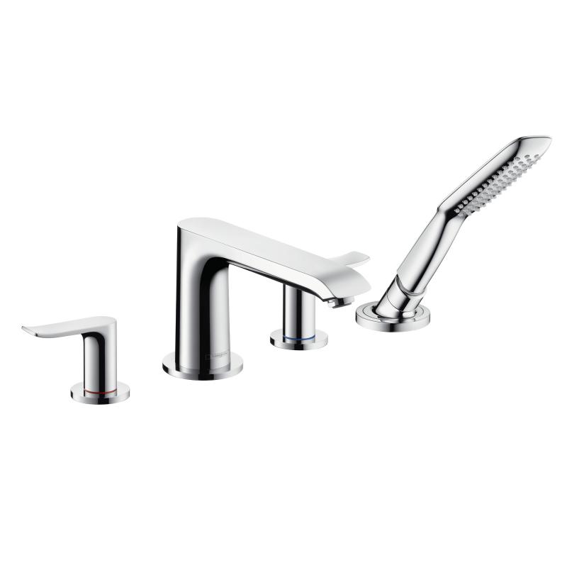Наружная часть смесителя для ванны Hansgrohe Metris на 4 отверстия (31442000) фото