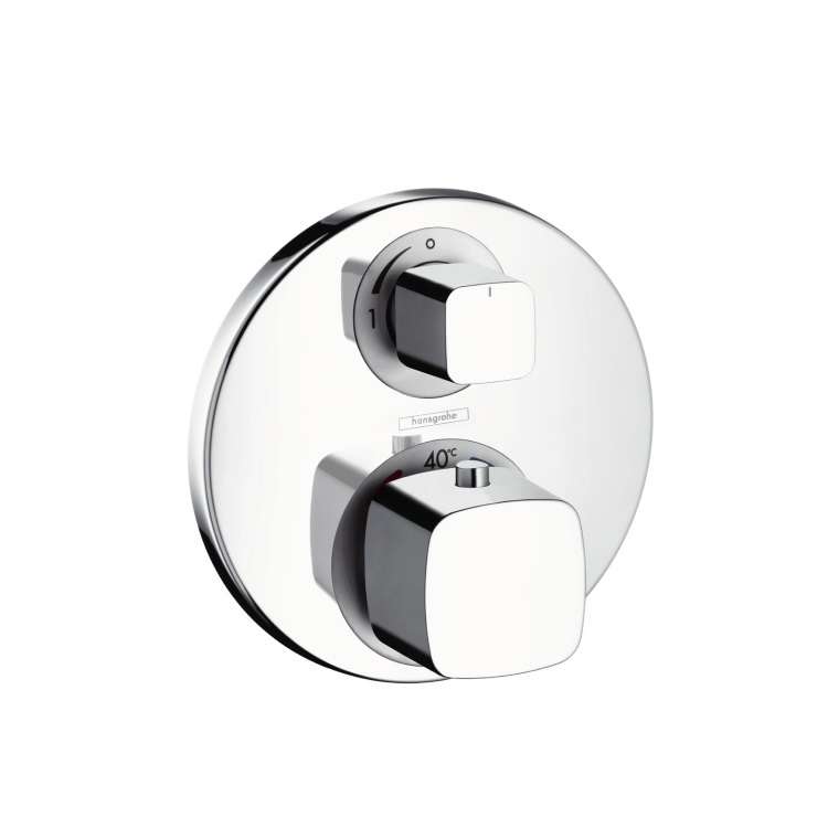 Наружная часть смесителя для душа Hansgrohe Ecostat E термостатический с запорным вентилем (31572000) фото