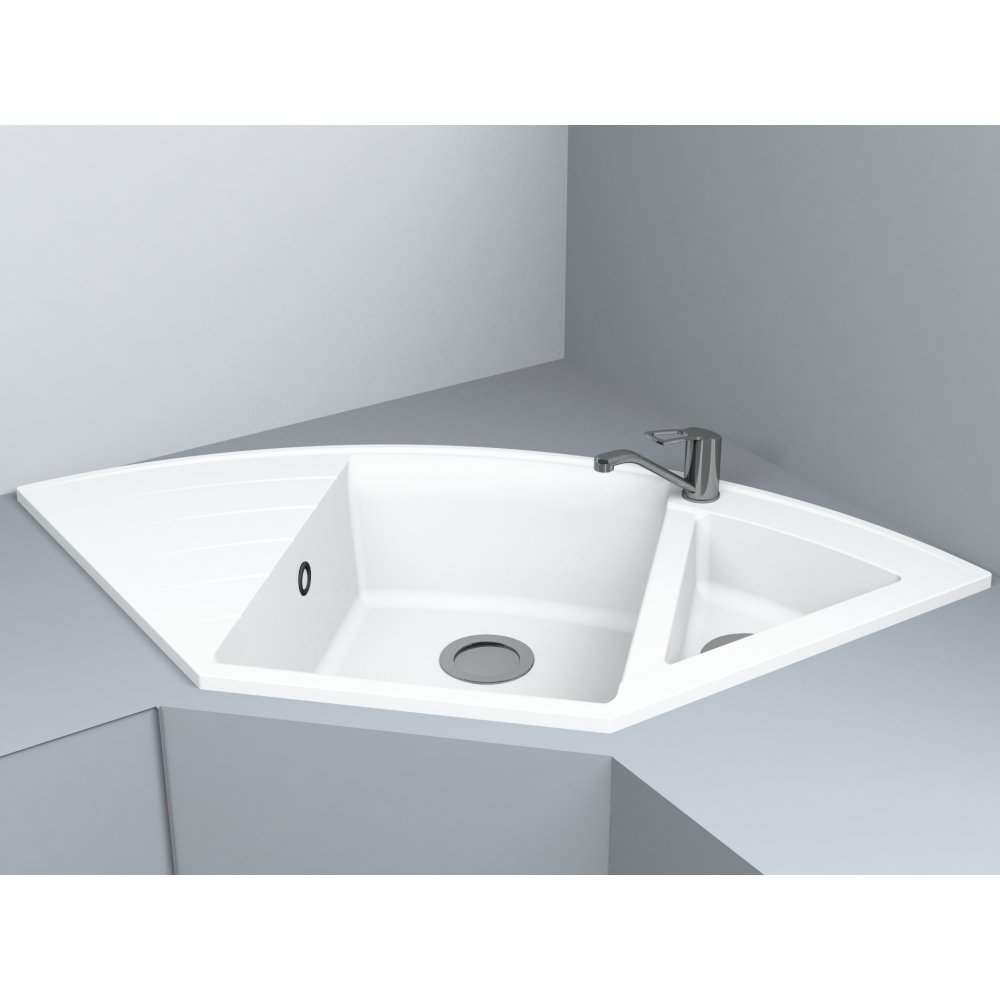 Кухонная мойка  MIRAGGIO Europe White (00207602) фото