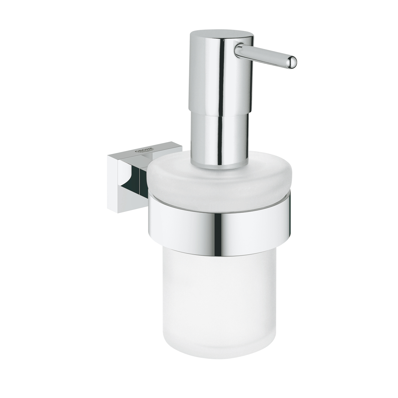 Дозатор жидкого мыла Grohe Essentials Cube с держателем  (40756001) фото