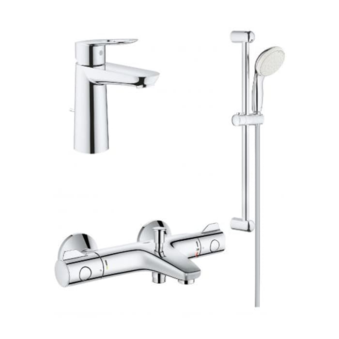 Набор смесителей для ванны Grohe Grohtherm 800 с термостатом (34550TM) фото