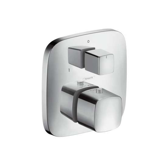 Наружная часть смесителя для душа Hansgrohe термостатический хром (15771000) фото