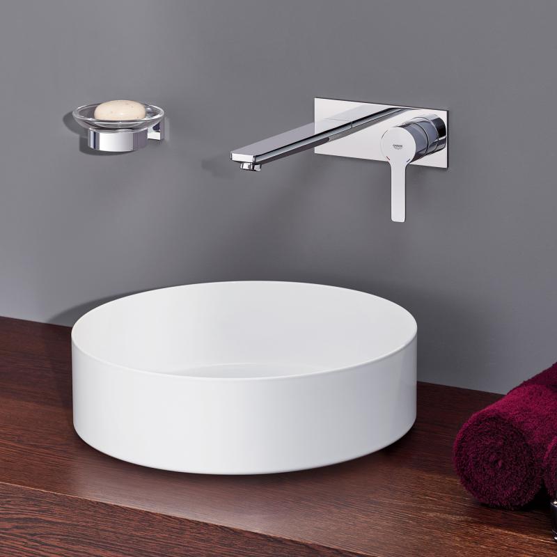 Смеситель для умывальника Grohe Lineare L-Size два потребителя  (23444001) фото