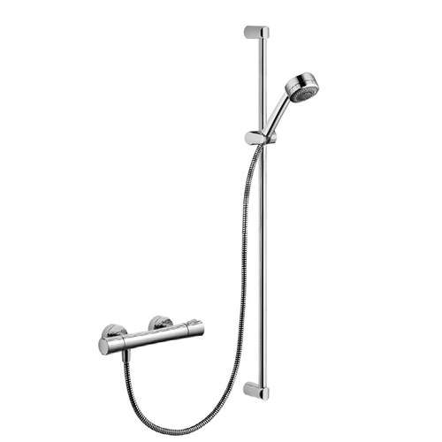 Душевой набор Kludi Zenta Shower Duo штанга 900 мм (605770500) фото