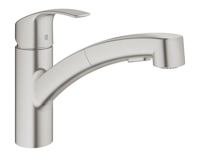 Кухонный смеситель Grohe Eurosmart с выдвижным изливом 12.jpg
